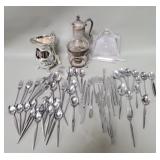 Vintage Japanese stainless steel flatware, s