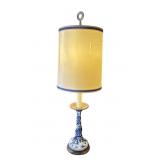 Vintage Asian-style ceramic lamp