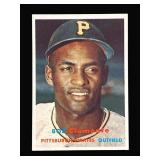 1957 Topps Roberto Clemente baseball card