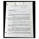 1955 Walt Disney distribution contract