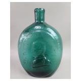 Antique Washington-Taylor portrait hand blown