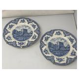Pair of Johnson brothers dinner plates