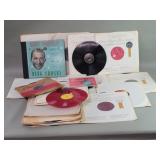 Group of 33 1/3rpm, 78rpm, 45rpm  records,