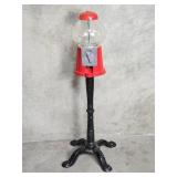 Vintage Carousel metal floor gumball machine