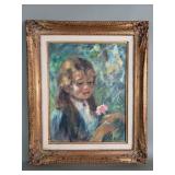 Signed Cydney Grossman oil on panel painting