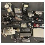 Vintage camera & photography equipment lot