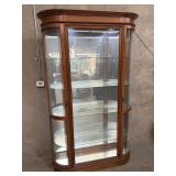 Pulaski furniture electrified curio cabinet with