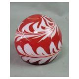 Murano style art glass paperweight