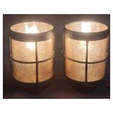 Pair of Mica Lamp Co. table lamps