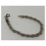 Sterling silver bracelet