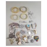 Group of costume jewelry