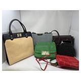 Group of six womenï¿½s bags