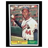 1961 Topps Hank Aaron card