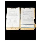 Vintage Walt Disney bank loan agreement