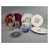 King Edward VIII porcelain, ceramic plates