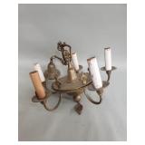 Vintage brass chandelier