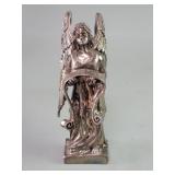 Signed Sterling silver clad angel figure