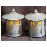Pair of Ephraim ceramic table lamps