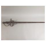 Vintage sword decoration