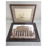 Pair of vintage photographs