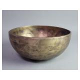 Vintage Tibetan style hand hammered brass