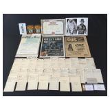 Collectibles, ephemera