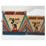 Pair of vintage Mickey Mouse films in original