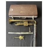 Vintage Ambassador brass trumpet