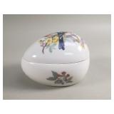Vintage Limoges France porcelain egg trinket box
