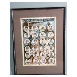 Antique chromolithograph, "Our Cricketing Guests"