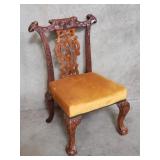 Chippendale-style mahogany child