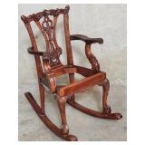 Chippendale-style mahogany child