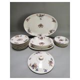 Group of C.H. Field Haviland Limoges floral
