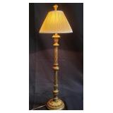 Gilt wood table lamp