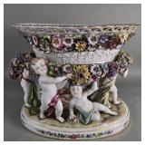 Von Schierholz porcelain center piece bowl.