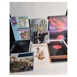 9 books, Art Deco, The Cigar, Faeries,