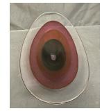 Vintage signed Richard Glass "Saturn" Studio art