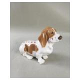 Denmark porcelain dog figurine