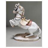 Augarten Wein Vienna porcelain horse figurine