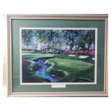 Pen-signed "Augusta National - 13th Hole" Bobby