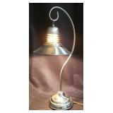 Contemporary metal table lamp