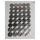 $10 US state quarters 1999-2002 uncirculated