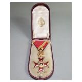 14k gold Vatican Order of St. Gregory the Great