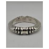 Sterling silver bangle bracelet