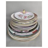 Group of porcelain plates