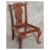 Chippendale-style mahogany child