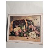 Vintage Paul de Longpre chromolithograph print