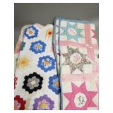 Vintage patchwork quilts
