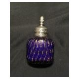 Vintage art glass perfume bottle
