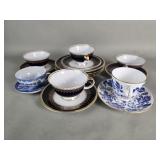 Group of teacups and saucers